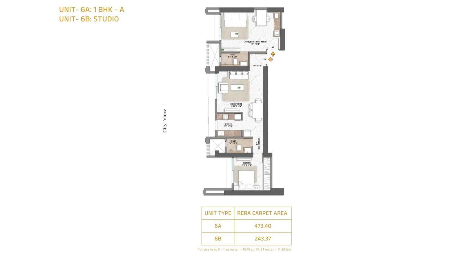 1-BHK-473-sqft