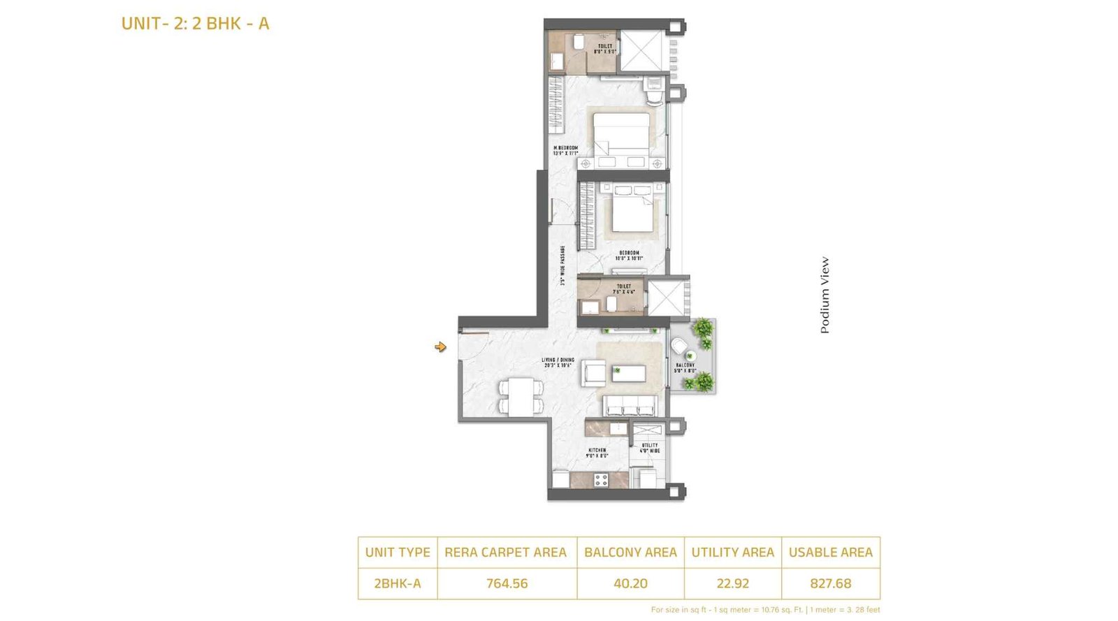 2-BHK-764-sqft